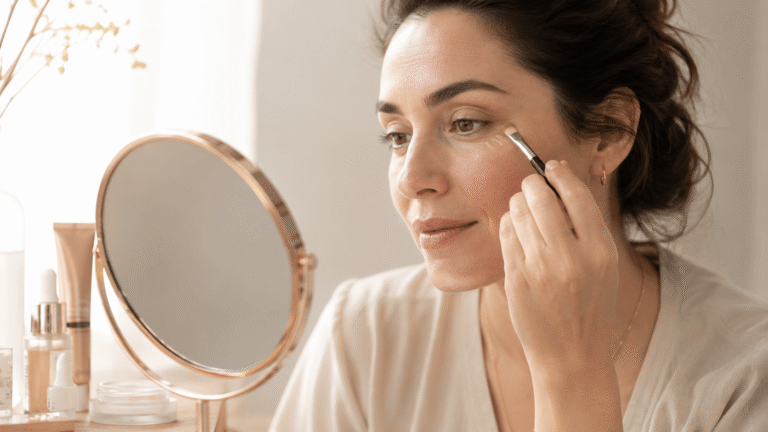 4 astuces pour masquer les pattes d'oie sans rendre la peau raide