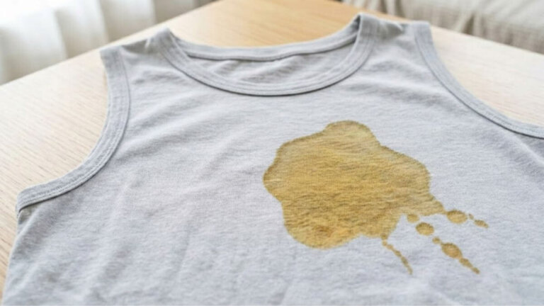 Taches d'huile sur les vêtements : 4 étapes pour les éliminer
