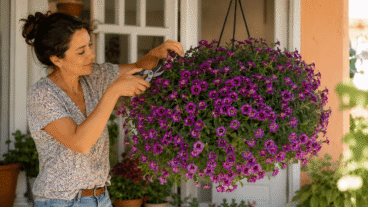 Comment tailler une calibrachoa retombante pour qu'elle retrouve sa forme arrondie et sa floraison abondante