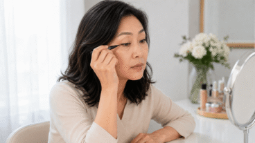 Comment tracer un trait d'eyeliner sur des paupières tombantes sans que celui-ci soit masqué