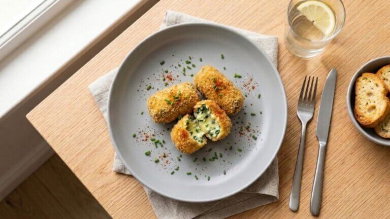 Croquetas de espinacas