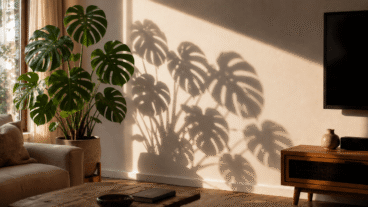 Les ombres des plantes d'intérieur : comment les utiliser pour créer une ambiance plus sereine