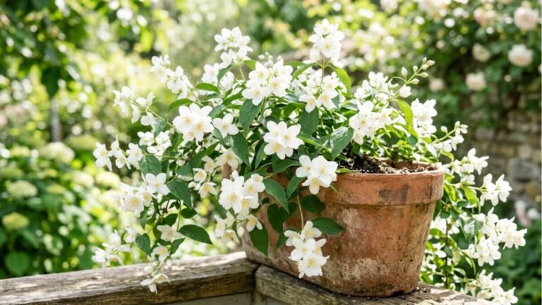 Qu'est-ce qui indique que votre jasmin fleurira en août et comment prendre soin des nouvelles pousses ?