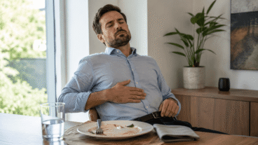 Une sensation de lourdeur après le repas : peut-être mangez-vous trop vite