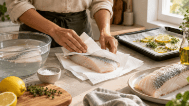 Voici comment préparer le poisson avant de le faire cuire au four pour mieux préserver sa saveur