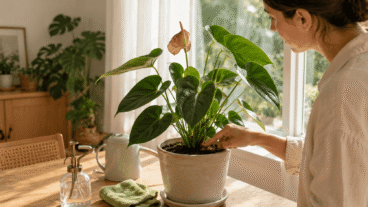 Votre anthurium ne fleurit pas ? Vérifiez la lumière, l'arrosage et son emplacement avant de le fertiliser