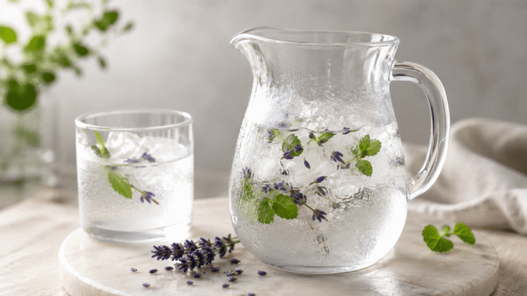 5 mélanges d'herbes pour parfumer et aromatiser un pichet d'eau fraîche