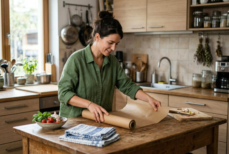 Le papier sulfurisé ne sert pas uniquement à cuisiner : 6 utilisations dans la cuisine, la salle de bains et les chambres