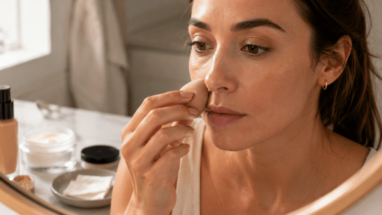 Accumulation de fond de teint près du nez : comment y remédier sans tout recommencer