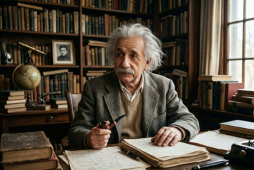 Albert Einstein : « Il existe une force motrice plus puissante que la vapeur, l'électricité et l'énergie atomique : la volonté. »