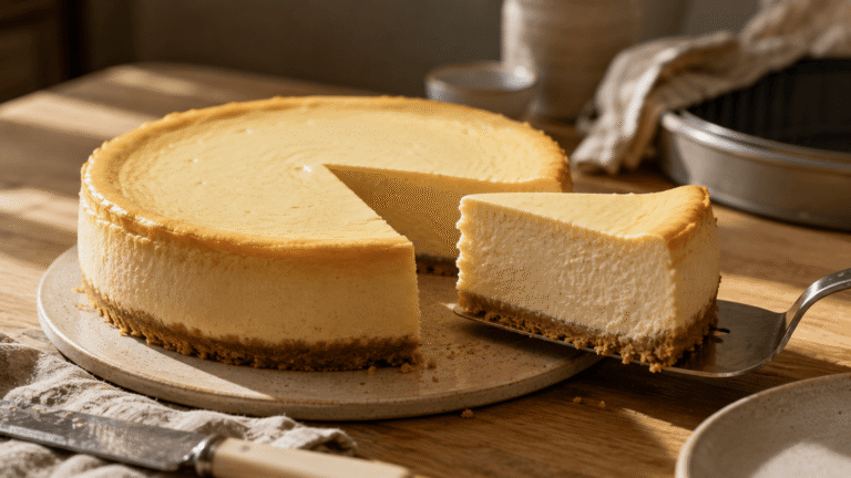 Le cheesecake new-yorkais le plus onctueux : comment le cuire et le laisser refroidir correctement