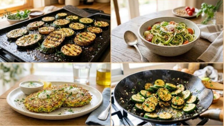 Que faire avec des courgettes ? 8 façons de les cuisiner pour tous les goûts